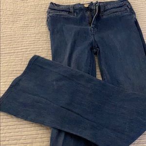 Flared 10” high Madewell Jeans